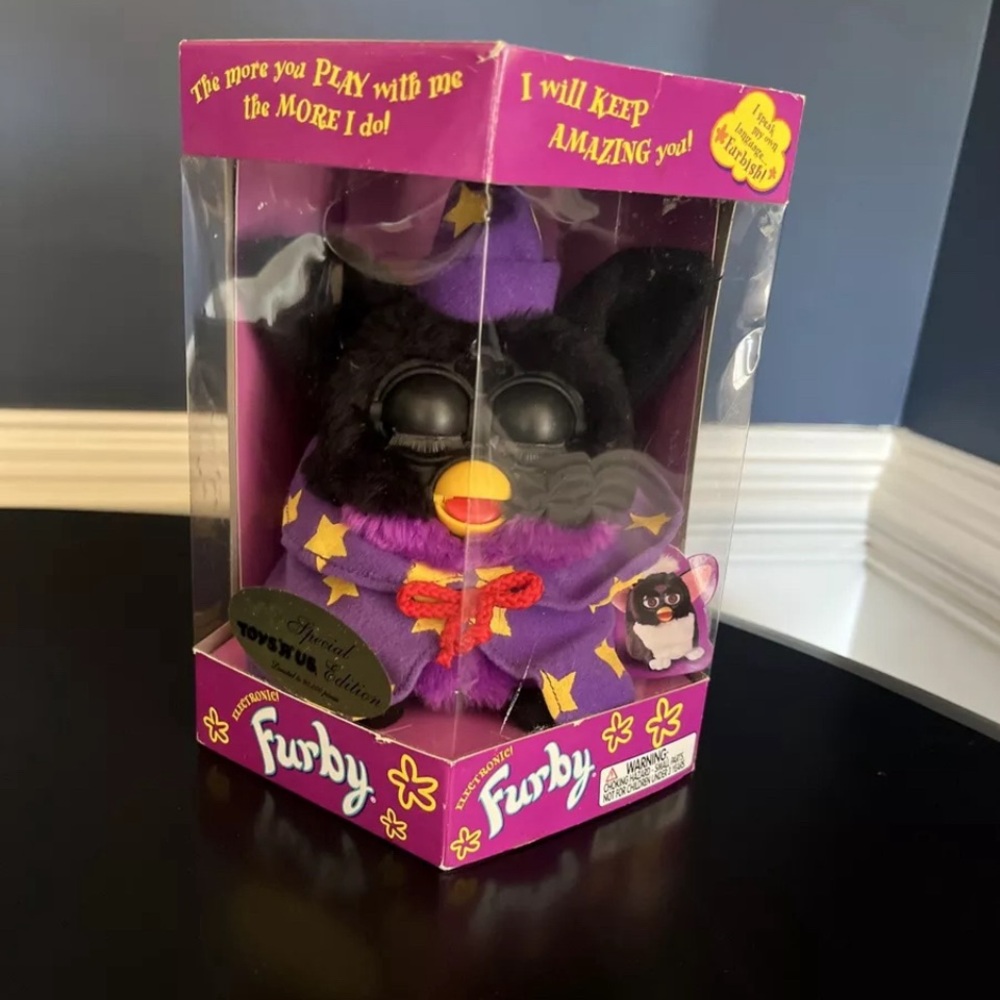 Vintage Tiger electronic Furby wizard
